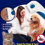 FLEA KILLER ELECTRIC COMB - GREAT DOCTOR FOR PETS + PET HAIR REMOVER